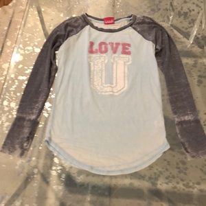 ISCREAM girls size 14 long sleeve shirt